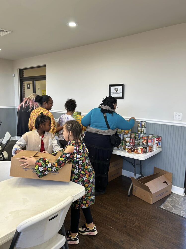 Canned Goods at HOP Event.