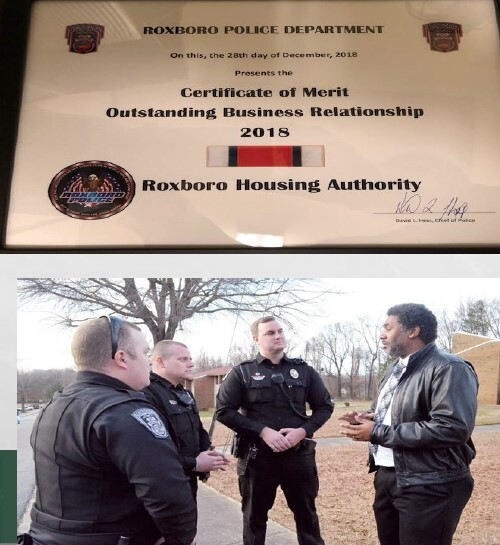 Unit Renovations - Agency award for security efforts.