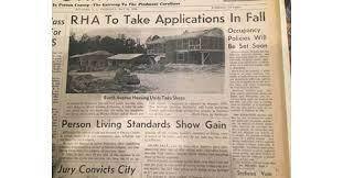 Roxboro Newspaper Clipping from 1969