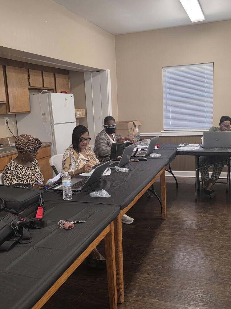 Computer Class participants