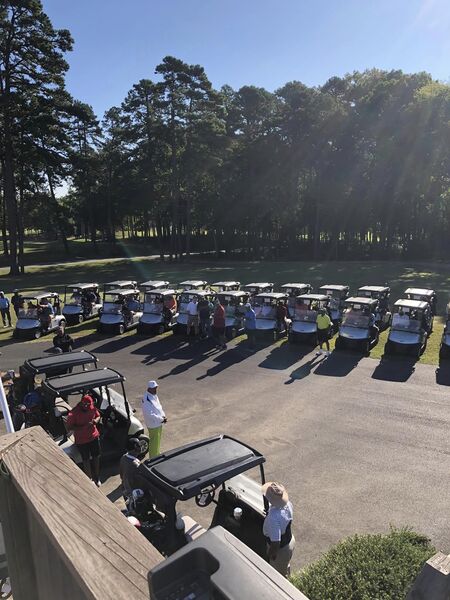 RCRC Golf Challenge Participants Receiving Tournament Rules